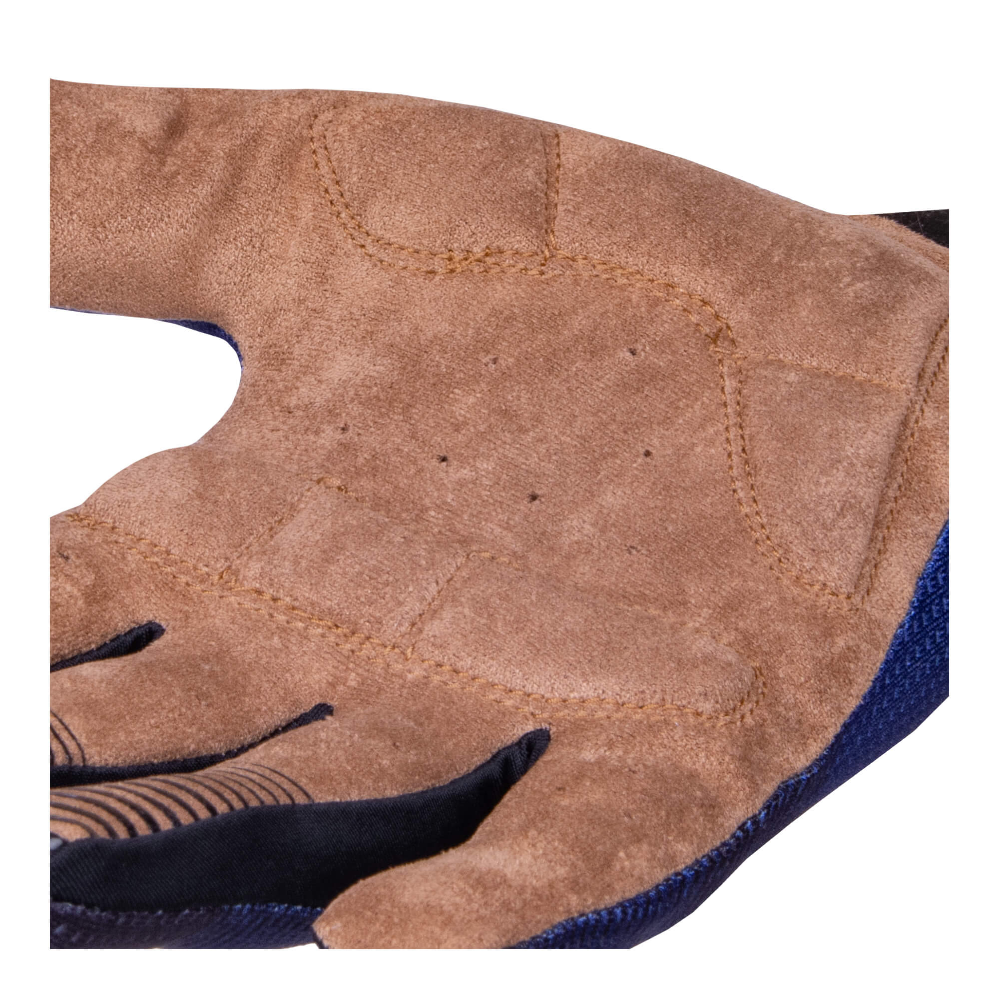 Cycling gloves JET Blue-Brown - Image 3