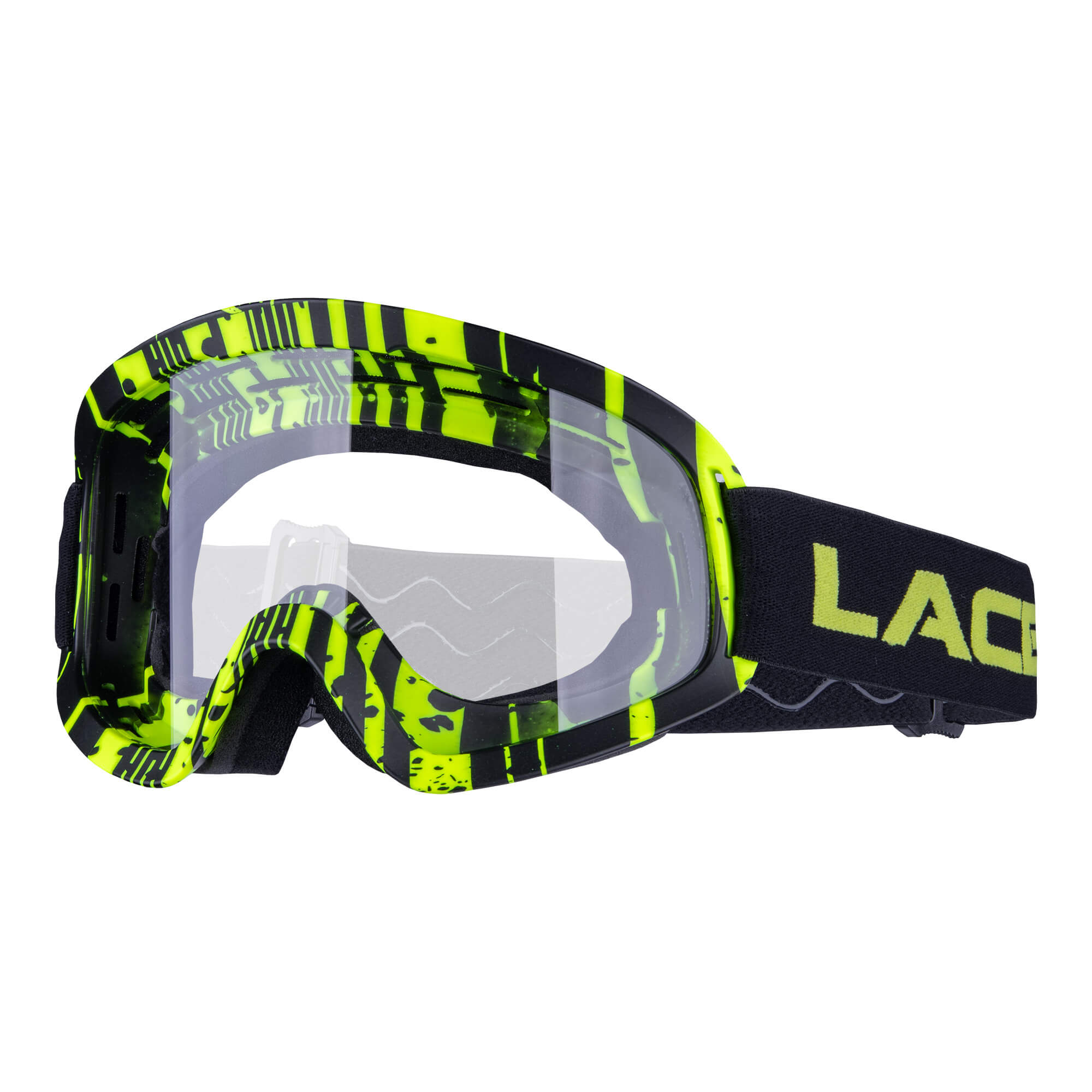 Freeride goggles BUZZ Black -Yellow- for kids