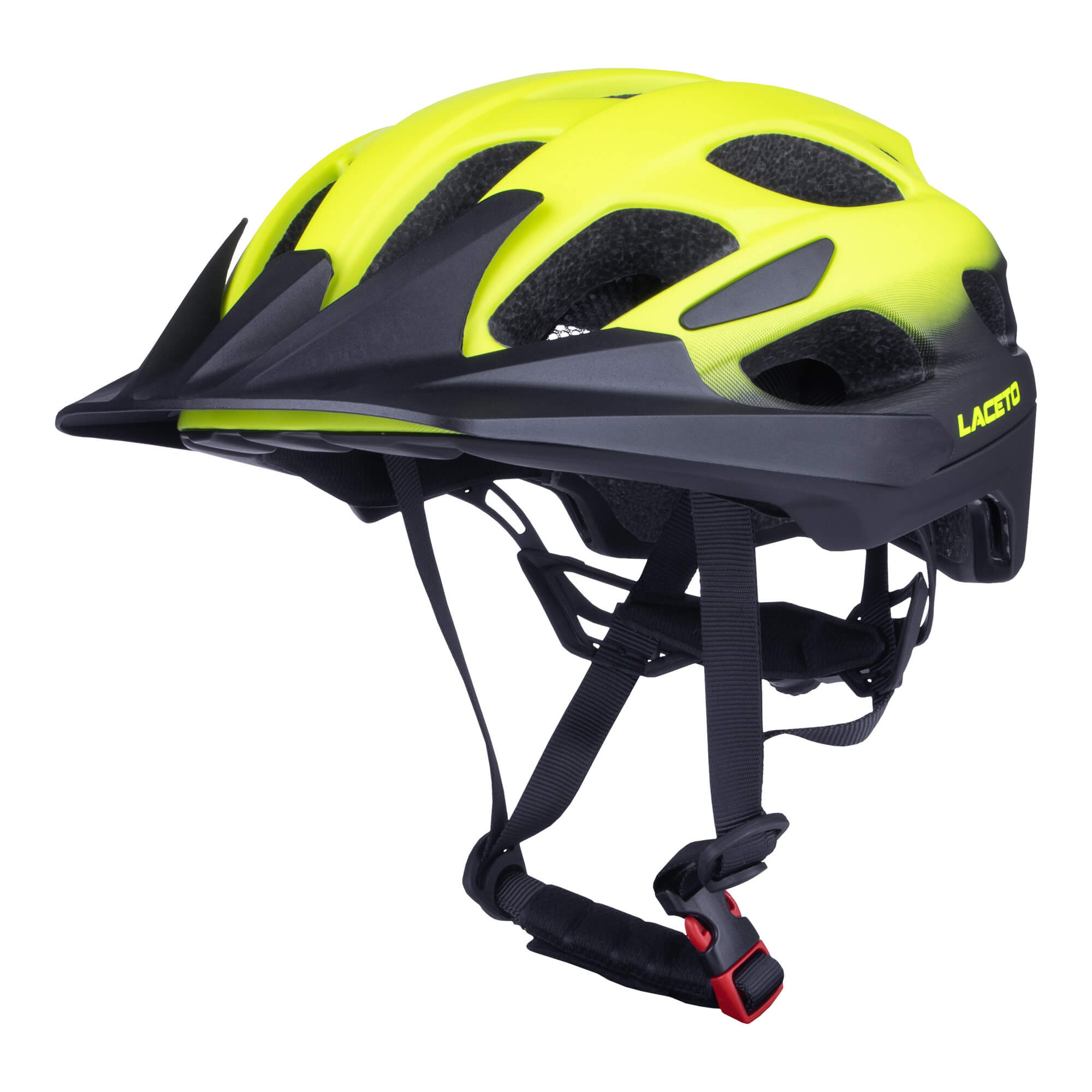 Kid's integral helmet APEX BLACK-YELLOW - Image 3