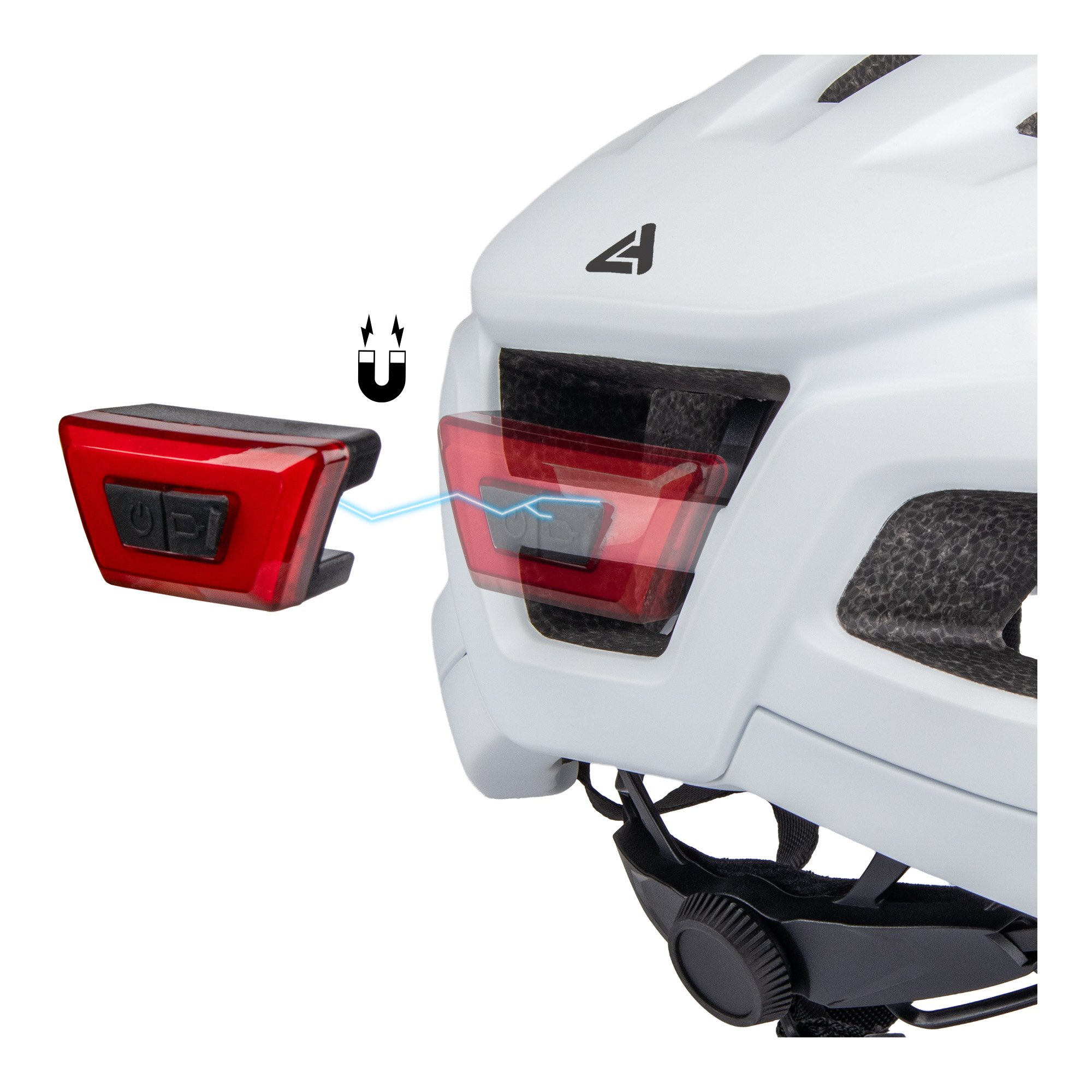 Cycling helmet CORSA White - Image 4